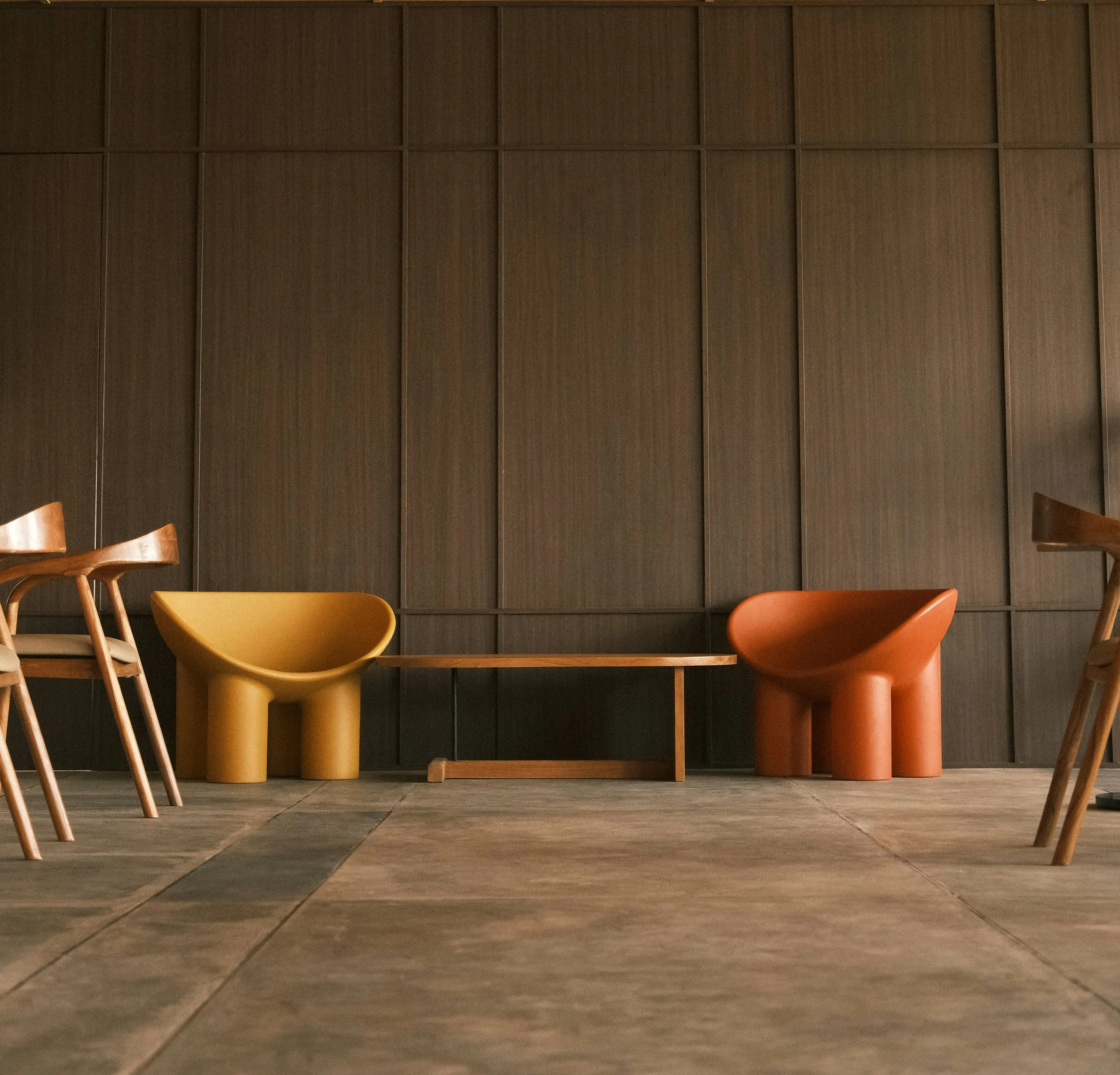 curated composite panels for interior
